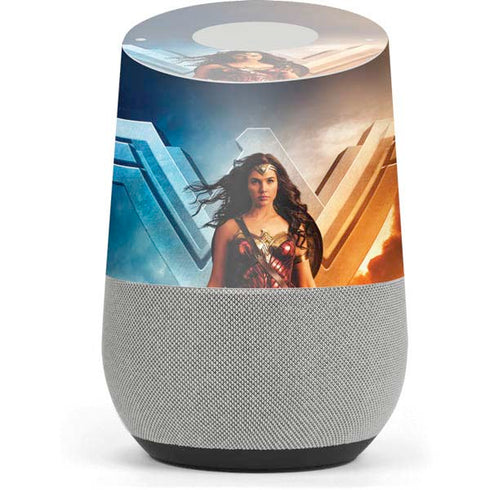 DC Comics Wonder Woman Main characters Poster Google Home Skin